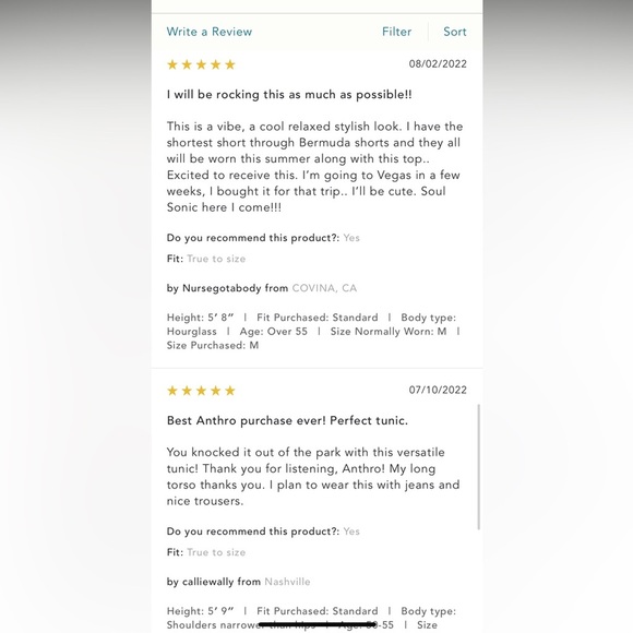 NWT new anthropologie Maeve sleeveless long tunic ruffle medium blue white - Picture 14 of 17